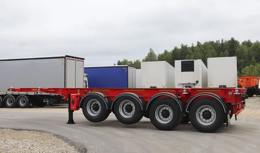 Полуприцеп-контейнеровоз Тонар К4-20/30 (9988) (ДОПОГ)